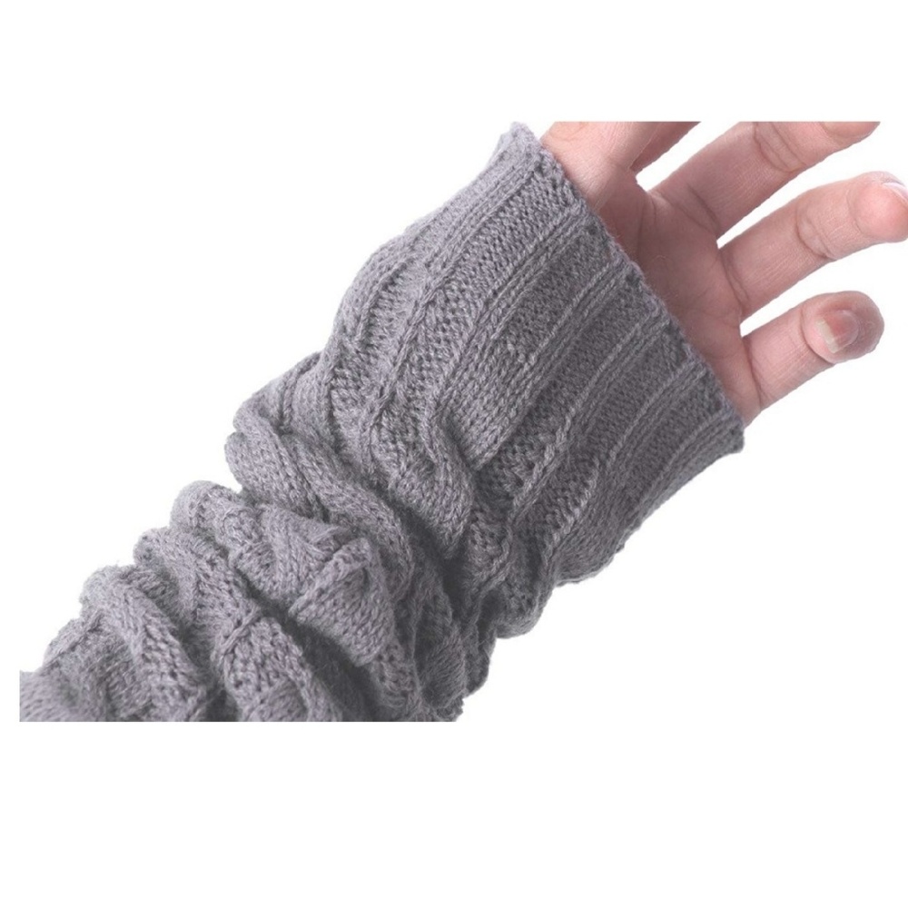 Yacun Women's Knitted Stretchy Long Sleeve Gloves - Picture 4 of 6
